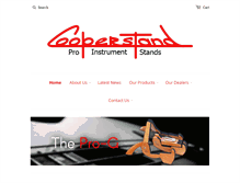 Tablet Screenshot of cooperstand.com